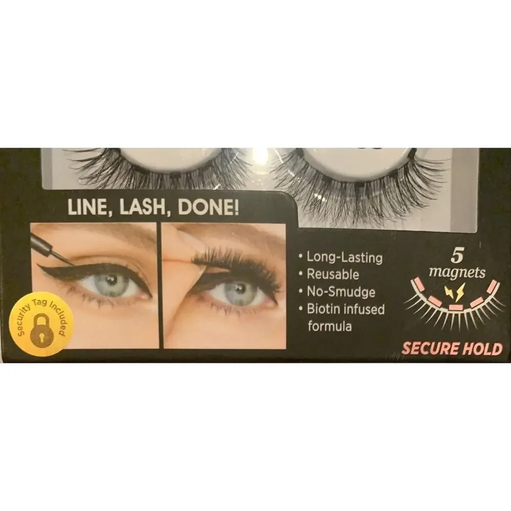 3 x KISS Magnetic Liner & Lashes Kit ENTICE • TEMPT • CHARM ~ Reusable ~ NIB - Picture 3 of 4